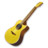 Yellow guitar